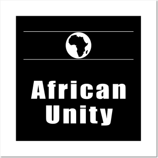 African unity Posters and Art